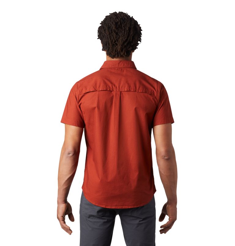 Thumbnail: Men's J Tree Short Sleeve Shirt, Color: Rusted, image 2