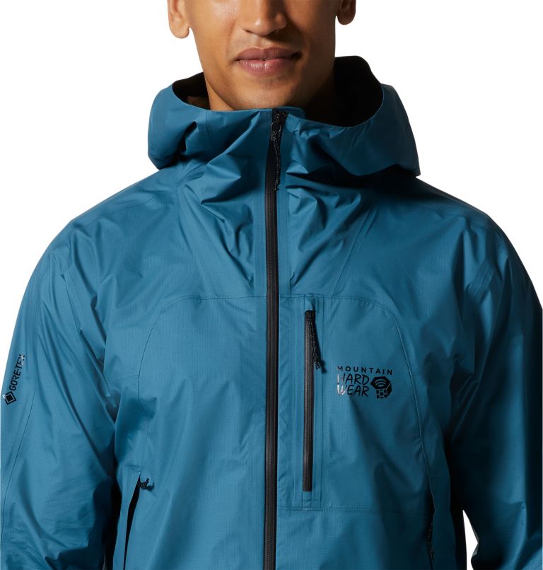 Thumbnail: Men's Exposure/2 Gore-Tex Paclite® Plus Jacket, Color: Caspian, image 4
