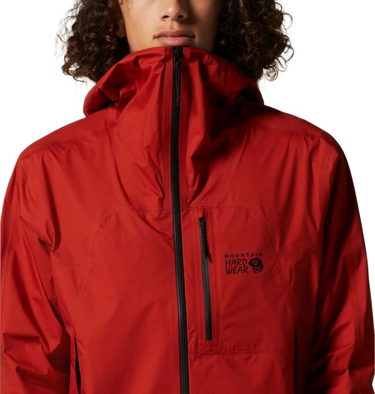 Thumbnail: Men's Exposure/2 Gore-Tex Paclite® Plus Jacket, Color: Desert Red, image 4