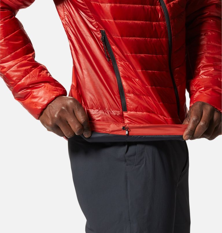 Thumbnail: Men's Ghost Shadow Hoody, Color: Desert Red, image 8