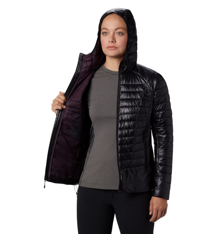 Thumbnail: Women's Ghost Shadow Hoody, Color: Black, image 5