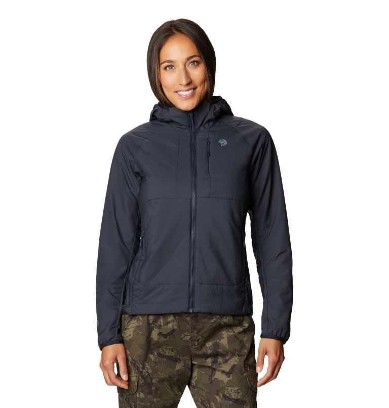 Women's Kor Cirrus™ Hybrid Full Zip Hoody | Mountain Hardwear