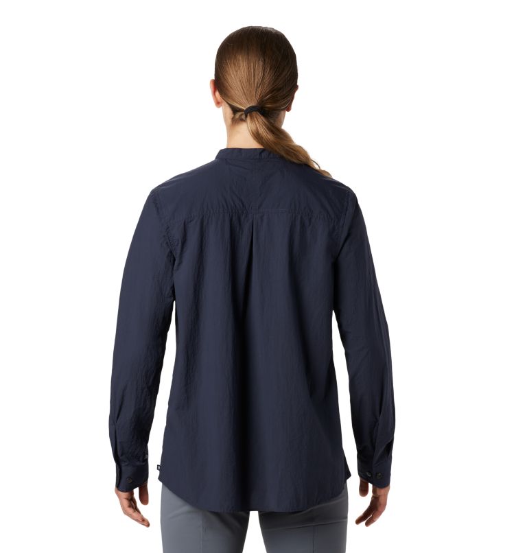 Thumbnail: Women's Camp Oasis Long Sleeve Shirt, Color: Dark Zinc, image 2