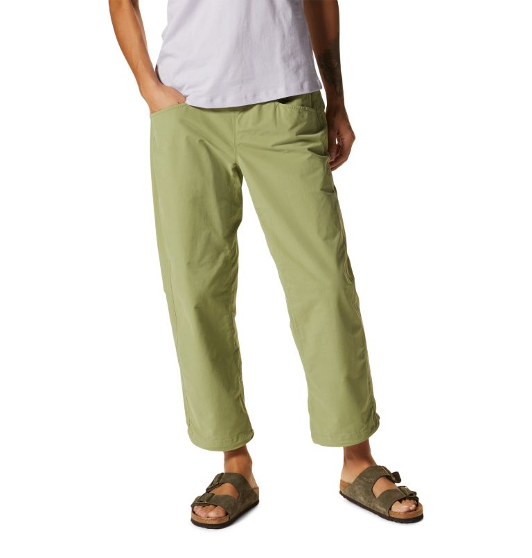Women's Wondervalley Pant, Color: Light Cactus, image 1