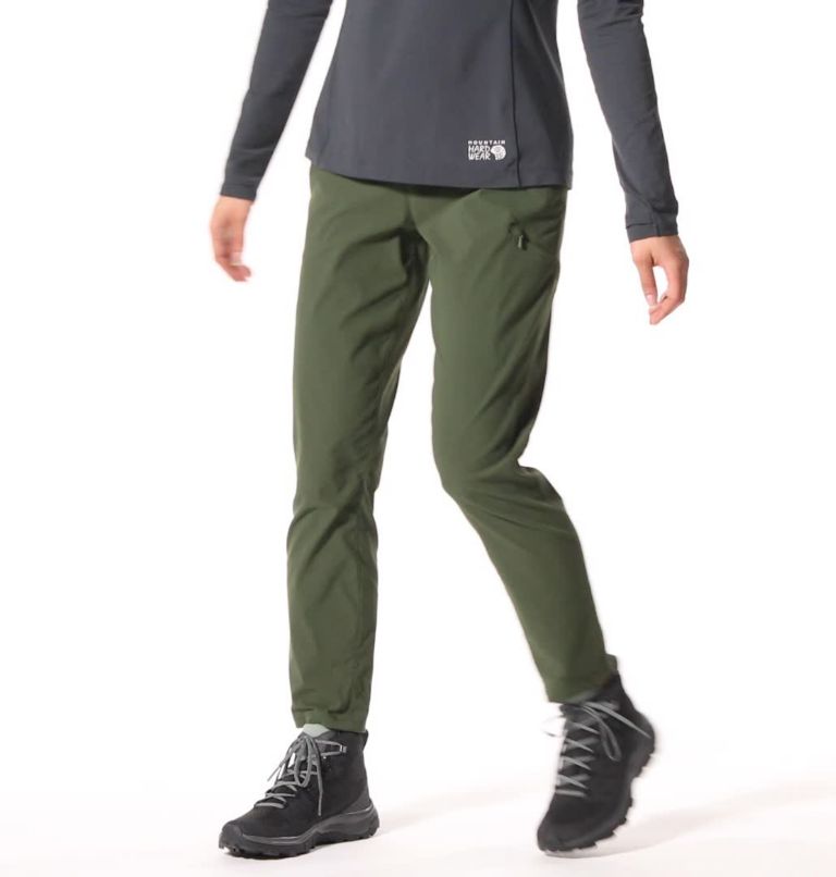Pantalon longueur chevilles Dynama/2 Femme, Color: Surplus Green
