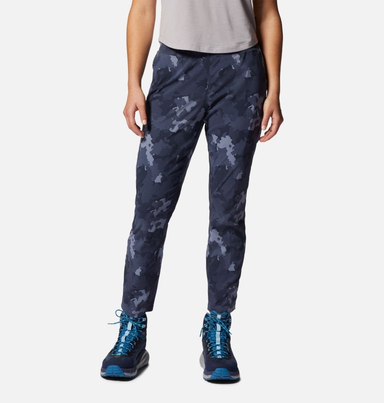 Pantalon longueur chevilles Dynama/2 Femme, Color: Dark Zinc Pines Camo, image 1
