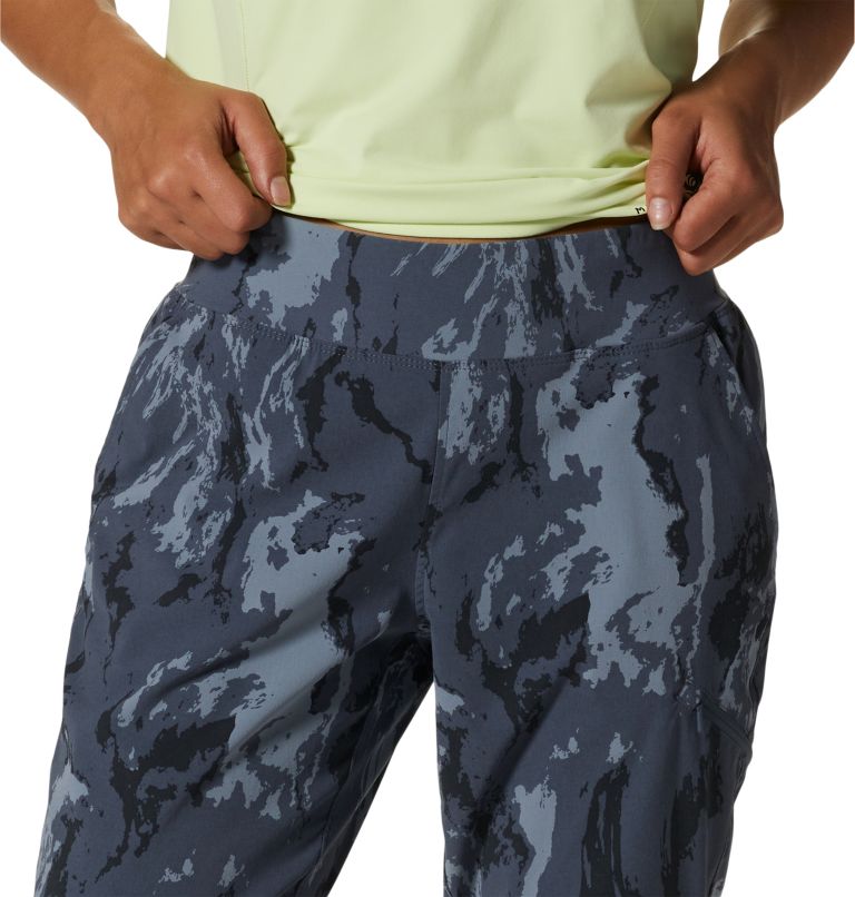 Pantalon longueur chevilles Dynama/2 Femme, Color: Blue Slate Crag Camo Print, image 4