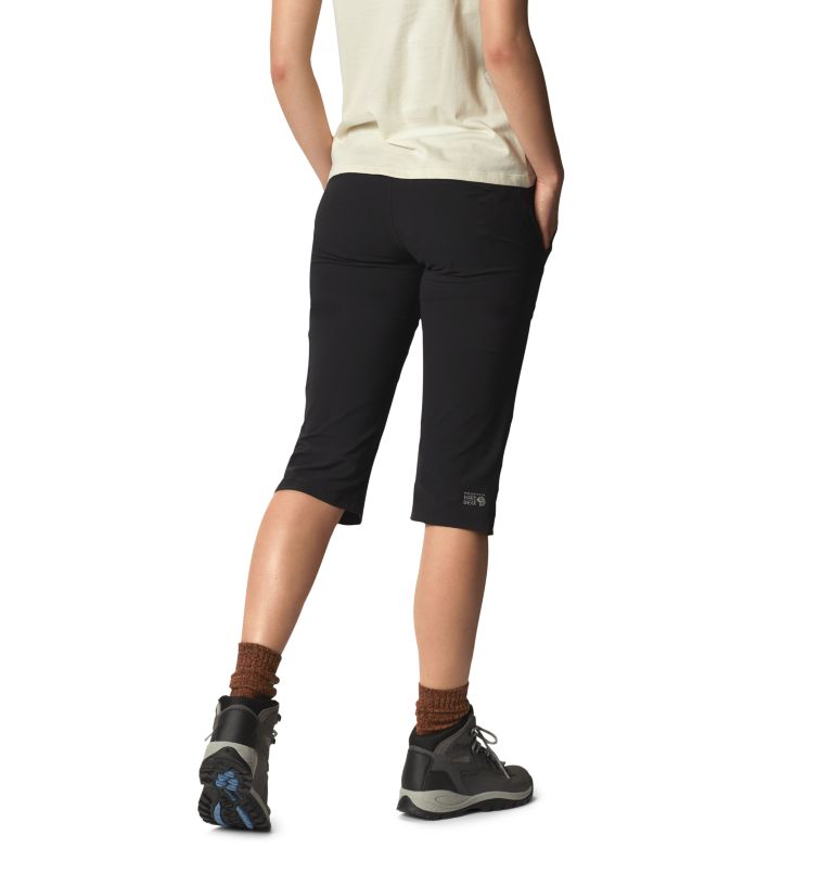 Flexible Mountain Hardwear Women’s Dynama Capri for Trekking Breathable Water-repellant and Everyday Bouldering 