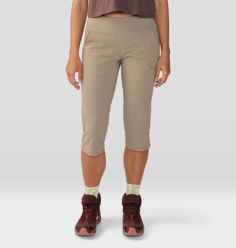 Women's Dynama/2 Capri, Color: Khaki, image 1