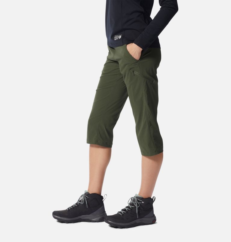Women's Dynama/2 Capri, Color: Surplus Green, image 3