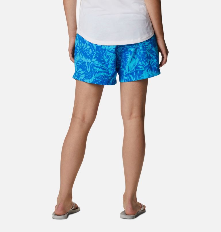 Thumbnail: Women's PFG Super Backcast Water Shorts, Color: Atoll Hawaiian Throwback, image 2