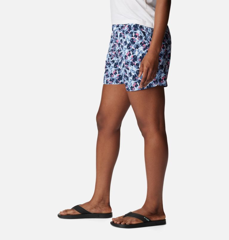 Thumbnail: Women's PFG Super Backcast Water Shorts, Color: Bluestone, Crossvine, image 3