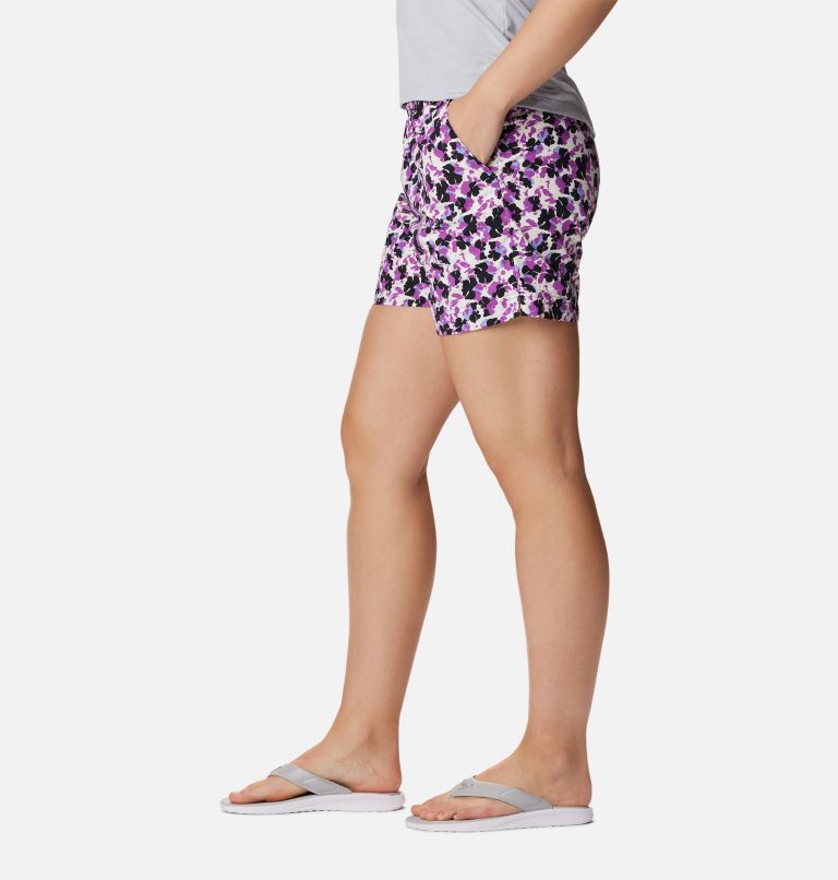 Thumbnail: Women's PFG Super Backcast Water Shorts, Color: Berry Jam, Crossvine, image 3