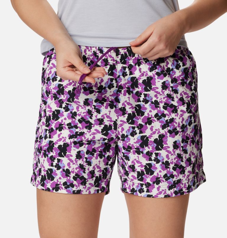 Thumbnail: Women's PFG Super Backcast Water Shorts, Color: Berry Jam, Crossvine, image 4