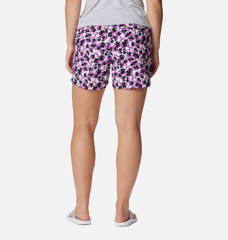 Thumbnail: Women's PFG Super Backcast Water Shorts, Color: Berry Jam, Crossvine, image 2