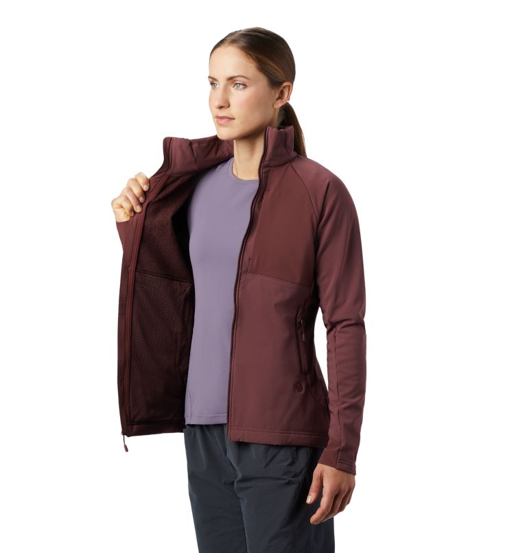 Keele Full Zip Jacket, Color: Washed Raisin, image 3