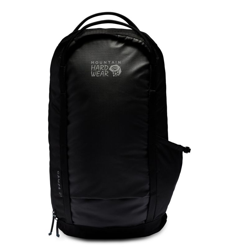 Nylon Backpack With Gold Hardware - Full Zipper Closure - W (783904)