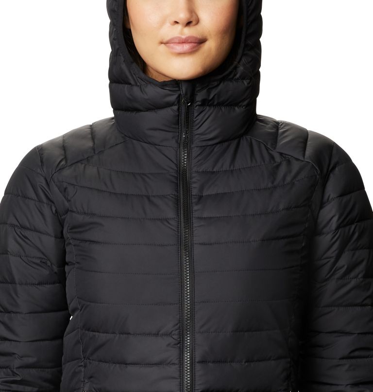 White Out Mid Hooded Jacket | 010 | S, Color: Black, image 4