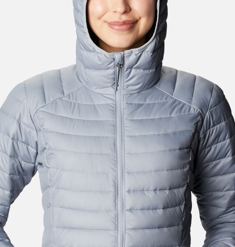 columbia white out mid hooded