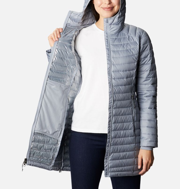 columbia white out mid hooded