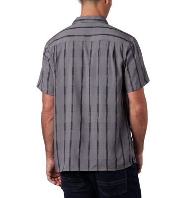 Men's Lakeside Trail&trade; Short Sleeve Shirt - Big Lakeside Trail&trade; SS Shirt | 478 | 1X, City Grey, back