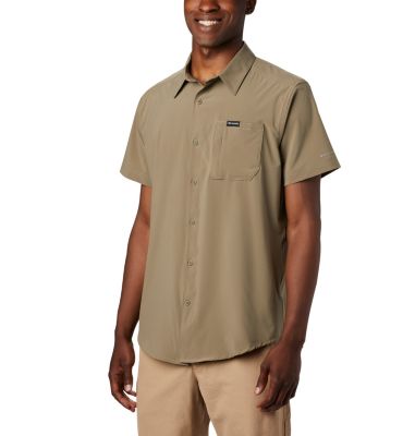 Men's Triple Canyon&trade; Short Sleeve Shirt Solid Triple Canyon&trade; SS Shirt Solid | 464 | M, Sage, front