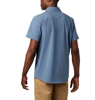 Men's Triple Canyon&trade; Short Sleeve Shirt Solid Triple Canyon&trade; SS Shirt Solid | 464 | M, Mountain, Shark, back