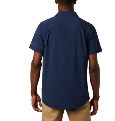 Men's Triple Canyon&trade; Short Sleeve Shirt Solid Triple Canyon&trade; SS Shirt Solid | 464 | M, Collegiate Navy, back