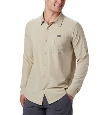 Camisa de manga larga Triple Canyon&trade; para hombre Triple Canyon&trade; LS Shirt Solid | 160 | L, Fossil, front