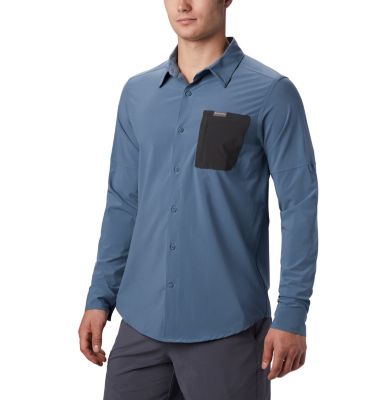 Camisa de manga larga Triple Canyon&trade; para hombre Triple Canyon&trade; LS Shirt Solid | 160 | L, Mountain, Shark, front