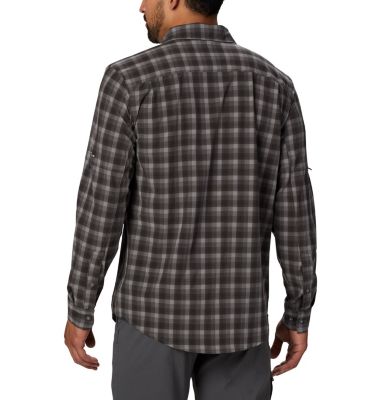 Men's Triple Canyon&trade; Shirt Triple Canyon&trade; LS Shirt | 432 | S, Columbia Grey Mini Tonal Plaid, back