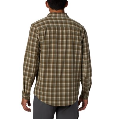 Men's Triple Canyon&trade; Shirt Triple Canyon&trade; LS Shirt | 432 | S, Fossil Mini Tonal Plaid, back