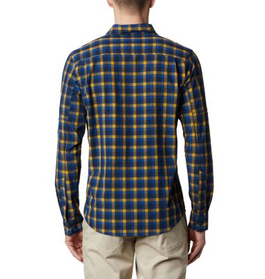 Men's Triple Canyon&trade; Shirt Triple Canyon&trade; LS Shirt | 432 | S, Azul Mini Tonal Plaid, back
