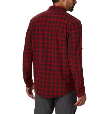 Men's Triple Canyon&trade; Shirt Triple Canyon&trade; LS Shirt | 432 | S, Mountain Red Mini Tonal Plaid, back