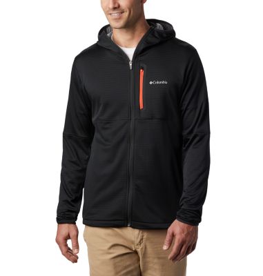 Men's Tech Trail&trade; Full Zip Hoodie Tech Trail&trade; FZ Hoodie | 328 | S, Black, front