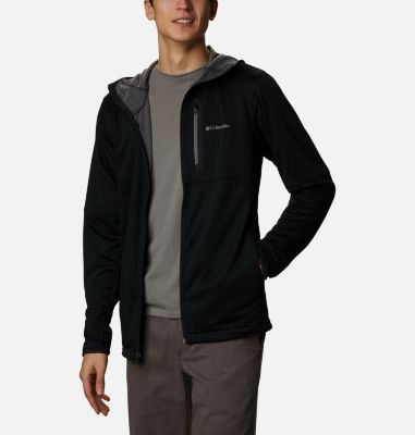 Men's Tech Trail&trade; Full Zip Hoodie Tech Trail&trade; FZ Hoodie | 328 | S, Black, front