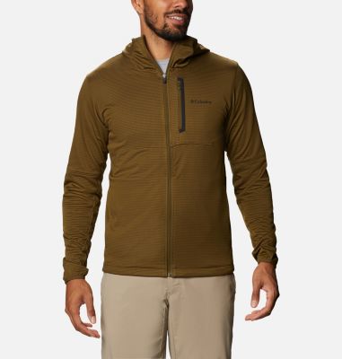 Men's Tech Trail&trade; Full Zip Hoodie Tech Trail&trade; FZ Hoodie | 328 | S, New Olive, Safari, front