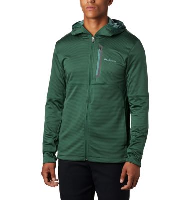 Sweat &agrave; Capuche Zipp&eacute; Tech Trail&trade; Homme Tech Trail&trade; FZ Hoodie | 327 | L, Rain Forest, front