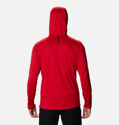 Men's Tech Trail&trade; Full Zip Hoodie Tech Trail&trade; FZ Hoodie | 328 | S, Mountain Red, back