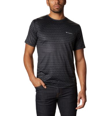 Men's Tech Trail&trade; Print T-Shirt Tech Trail&trade; Print SS Crew | 010 | XL, Black Ombre, front