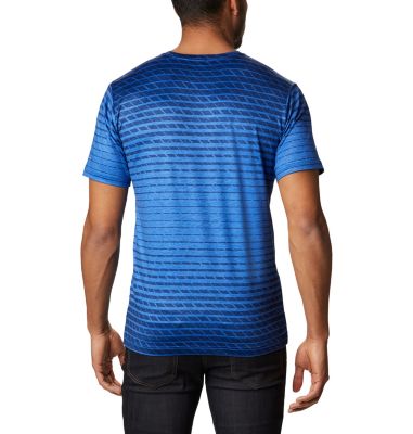 Men's Tech Trail&trade; Print T-Shirt Tech Trail&trade; Print SS Crew | 010 | XL, Azul Ombre, back