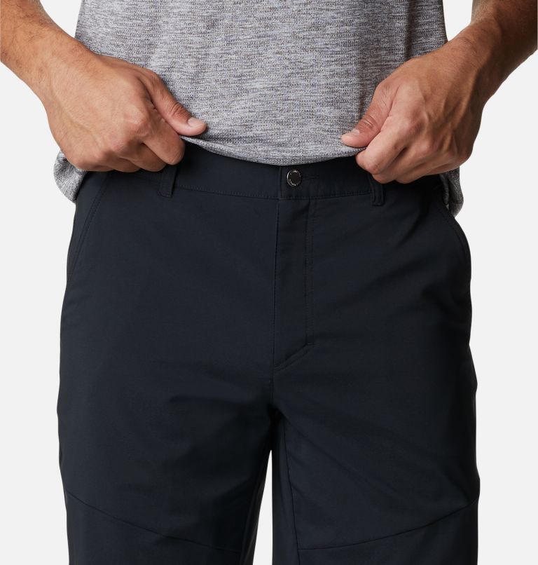 Men's Tech Trail Hiking Shorts, Color: Black, image 4