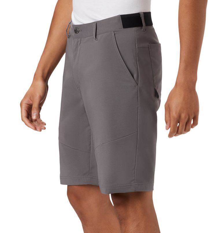 Men's Tech Trail Shorts, Color: City Grey, image 4