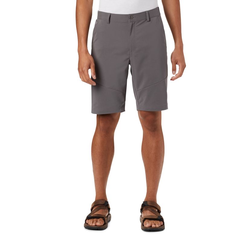 Men's Tech Trail Shorts, Color: City Grey, image 1