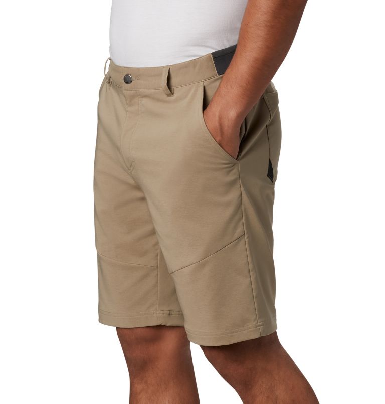 Men's Tech Trail Hiking Shorts, Color: Tusk, image 4