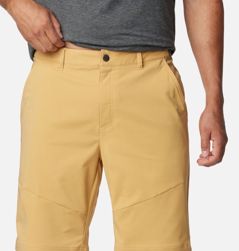 Short de Randonnée Tech Trail Homme, Color: Light Camel, image 4