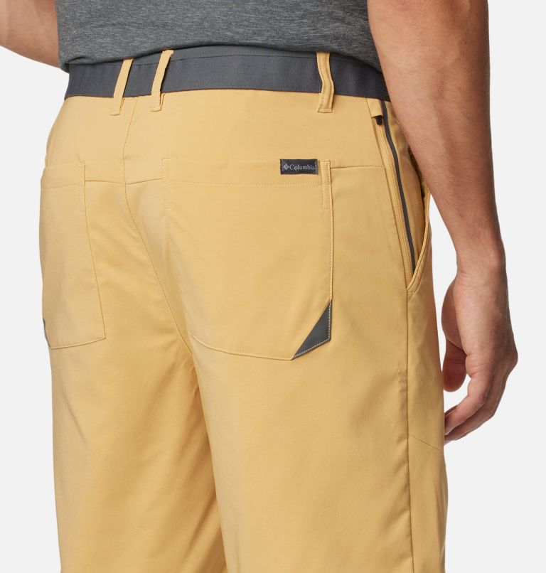 Short de Randonnée Tech Trail Homme, Color: Light Camel, image 5