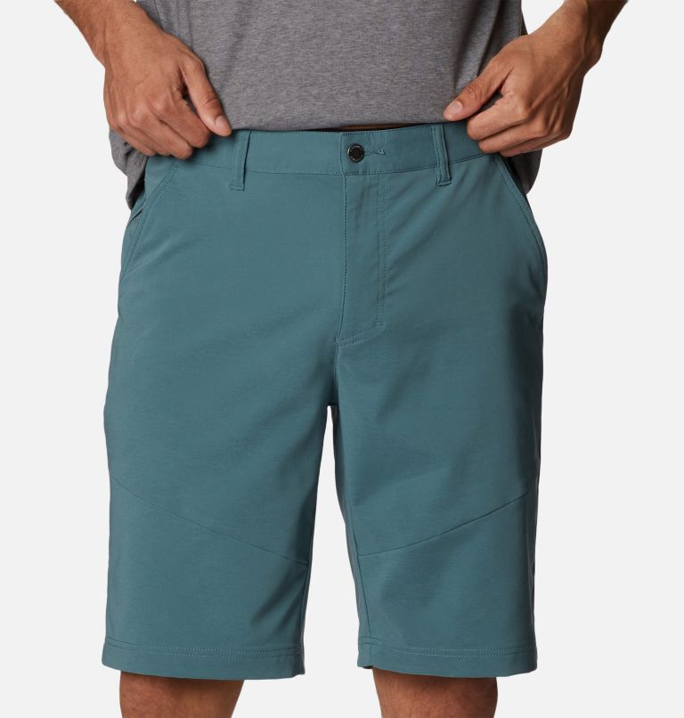 Men's Tech Trail Hiking Shorts, Color: Metal, image 4