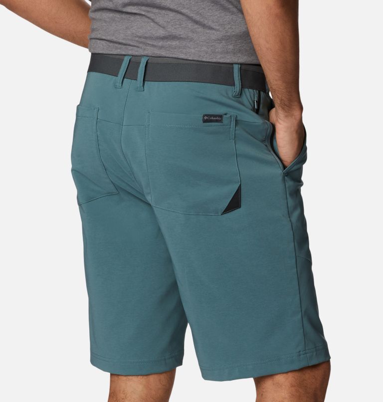 Men's Tech Trail Hiking Shorts, Color: Metal, image 5