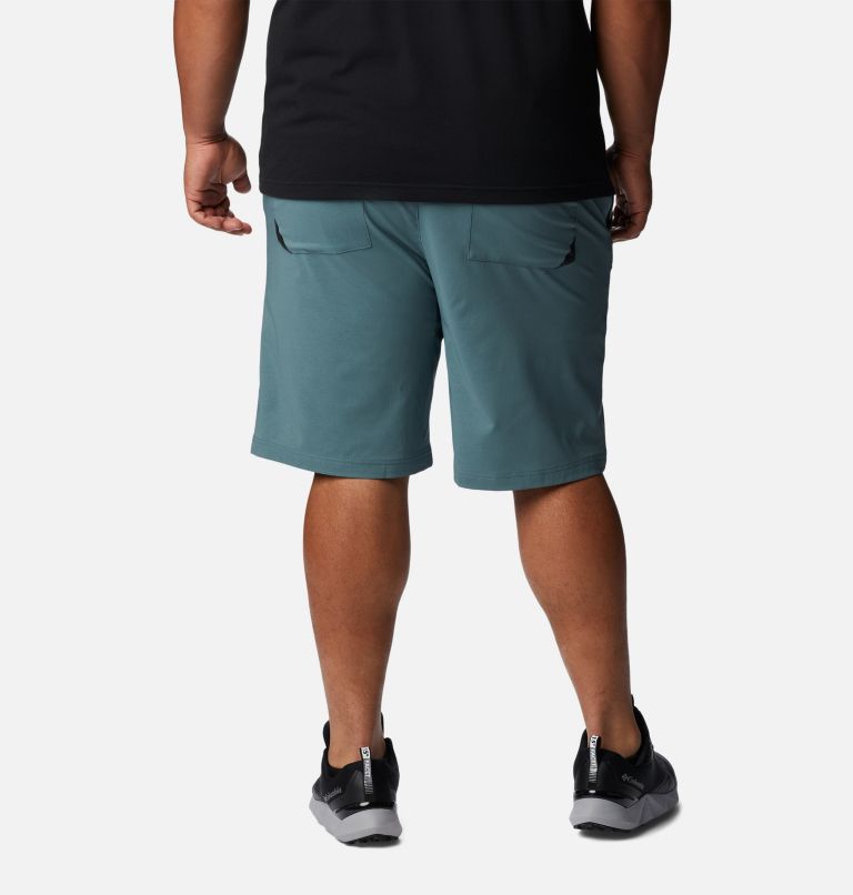 Men's Tech Trail Hiking Shorts - Extended Size, Color: Metal, image 2